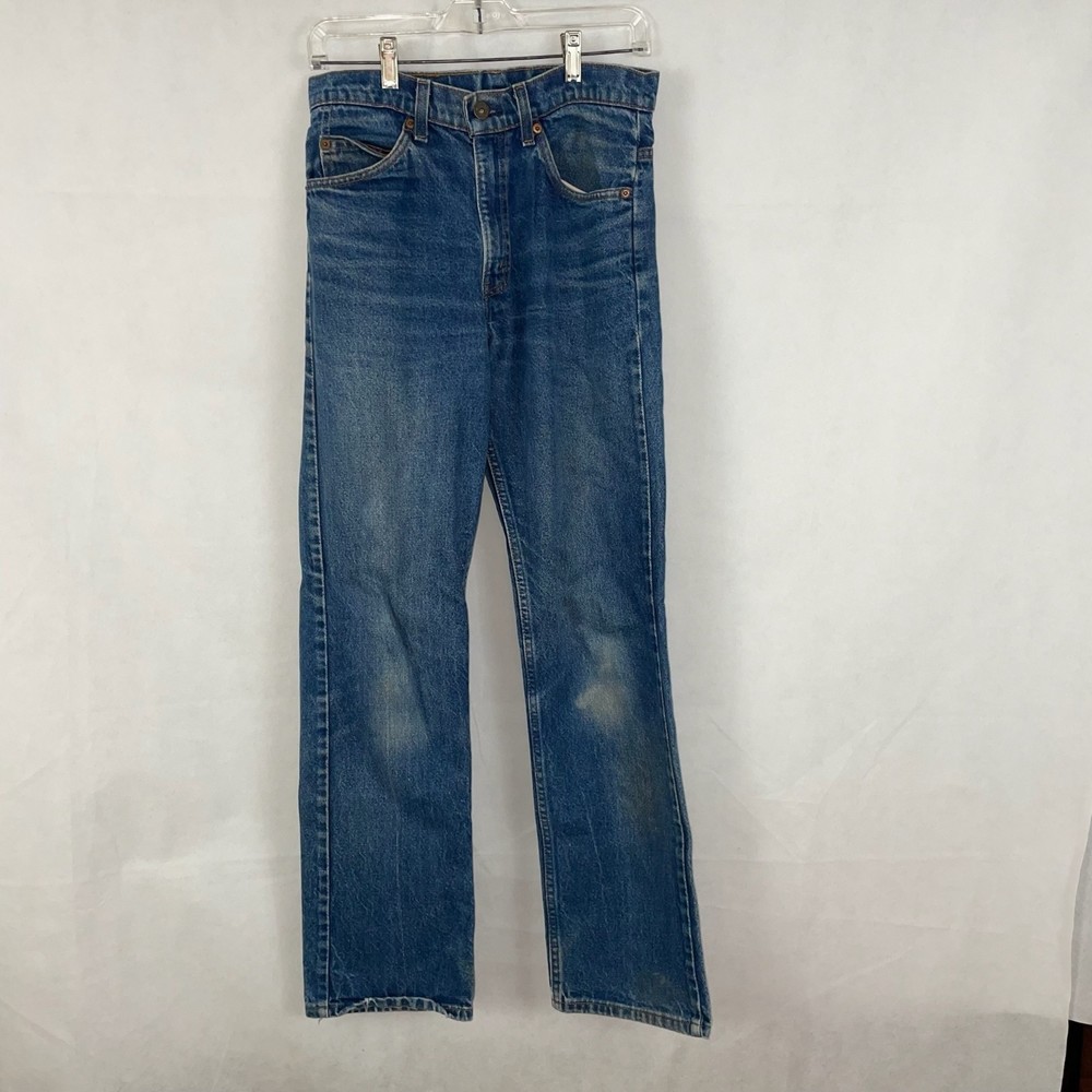 Levi Strauss & Co VINTAGE Blue Denim Straight Leg Jeans Size 31Wx32L